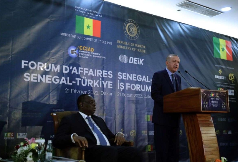 أردغان يشارك بمنتدى الأعمال السنغالي التركي في داكار-الأناضول