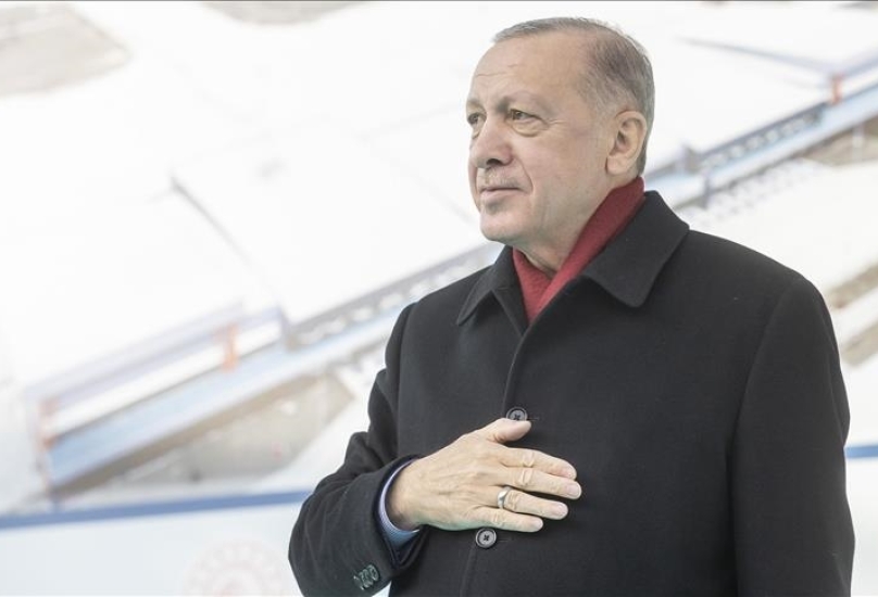 اردوغان يفتتح مطارا جديدا في مقاطعة توكات شمال تركيا