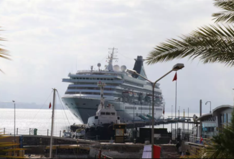 السفينة الفاخرة أرتانيا تصل إلى ميناء ألانيا التركي