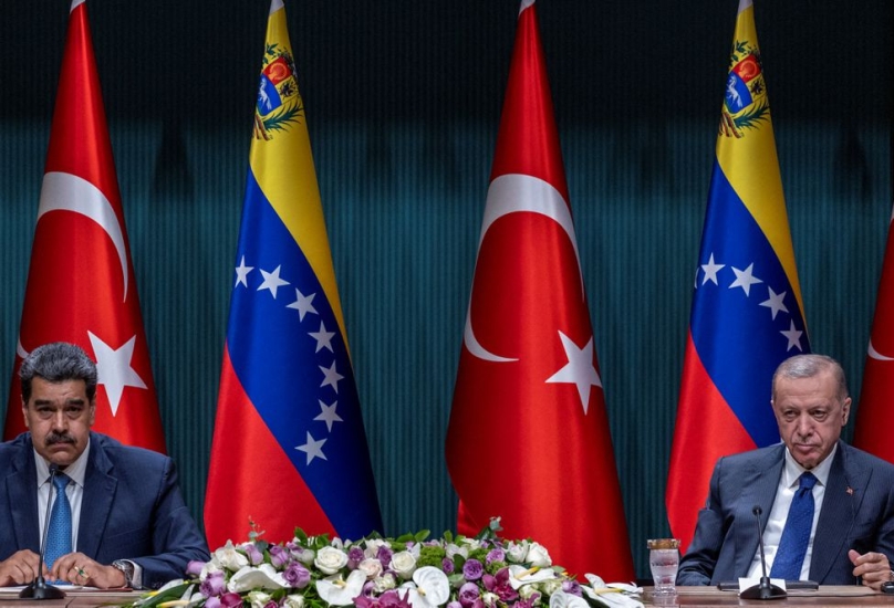 الرئيس التركي ونظيره الفنزويلي في أنقرة