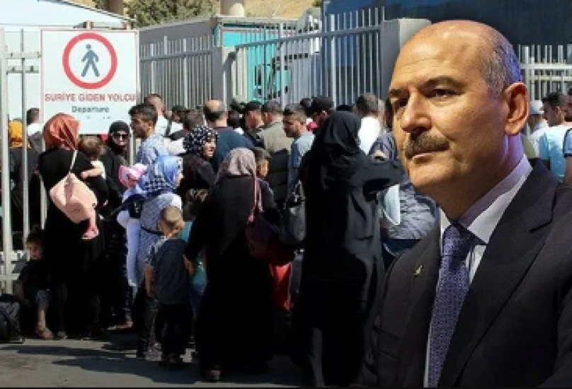 وزير الداخلية التركي يعلن عدم السماح للسوريين بالسفر الى بلادهم في عيد الأضحى