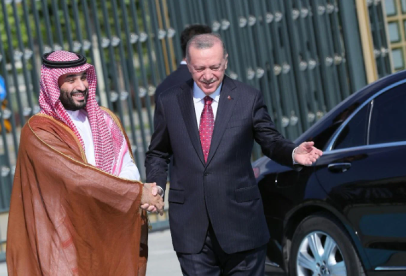 اردوغان يستقبل ولي العهد السعودي في انقرة