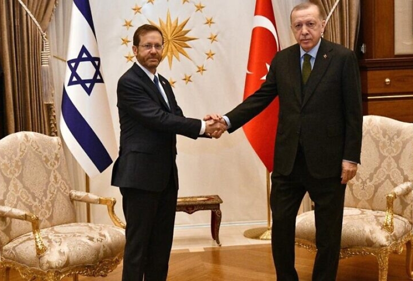 الرئيس التركي يستقبل نظيره الاسرائيلي في أنقرة-أرشيف