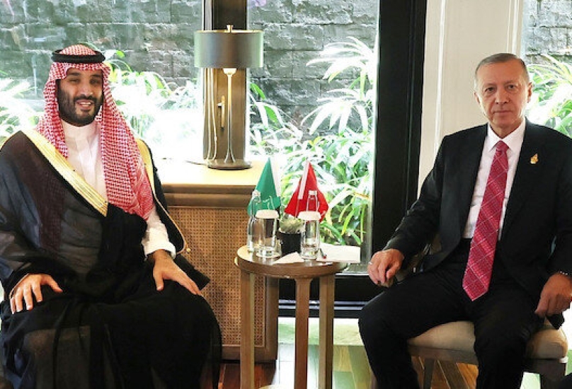 أردوغان يلتقي ولي العهد السعودي على هامش قمة العشرين
