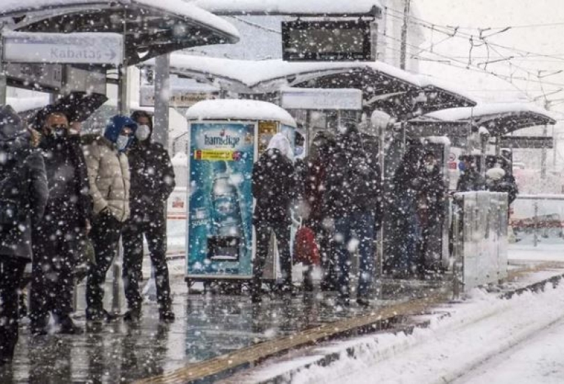 الثلوج ستبدأ بالتأثير على اسطنبول وما حولها في شهر يناير