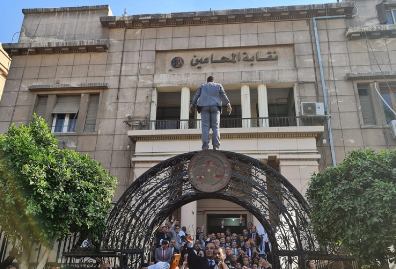 محامو مصر نظموا وقفة غير مسبوقة للاعتراض على الفاتورة الإلكترونية (مواقع التواصل الاجتماعي)