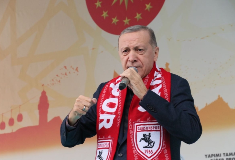 شارك الرئيس التركي رجب طيب أردوغان في حفل افتتاح 244 مشروعاً بولاية صامسون شمالي تركيا.