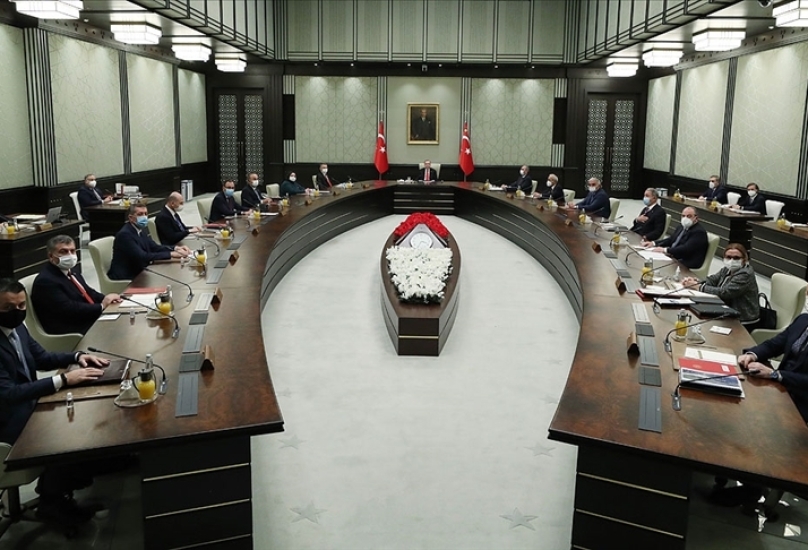 مجلس الوزراء التركي برئاسة أردوغان-صورة أرشيفية