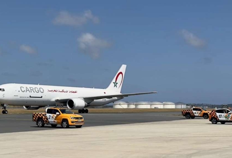طائرة شحن تابعة للخطوط الجوية الملكية المغربية
