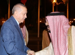 صور من مراسم استقبال الملك سلمان للرئيس أردوغان