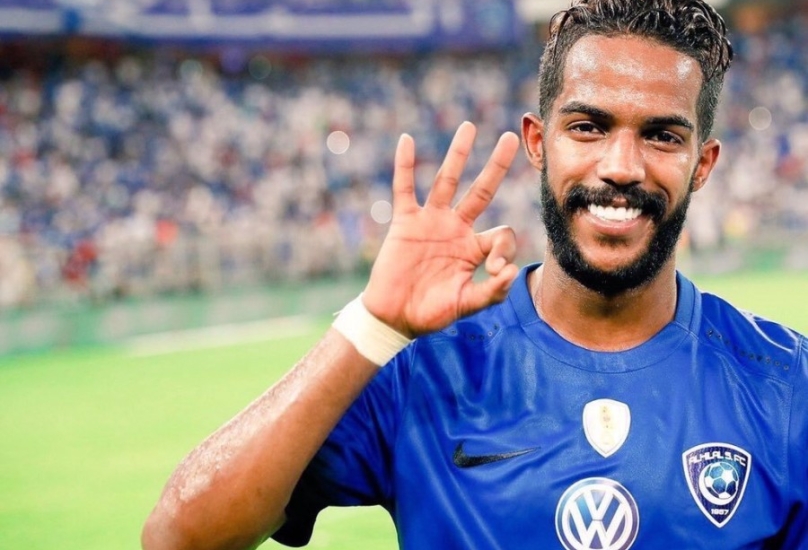 نواف العابد لاعب نادي الهلال