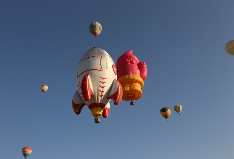 تشارك في المهرجان مناطيد بأشكال جذابة من تركيا والخارج-الأناضول