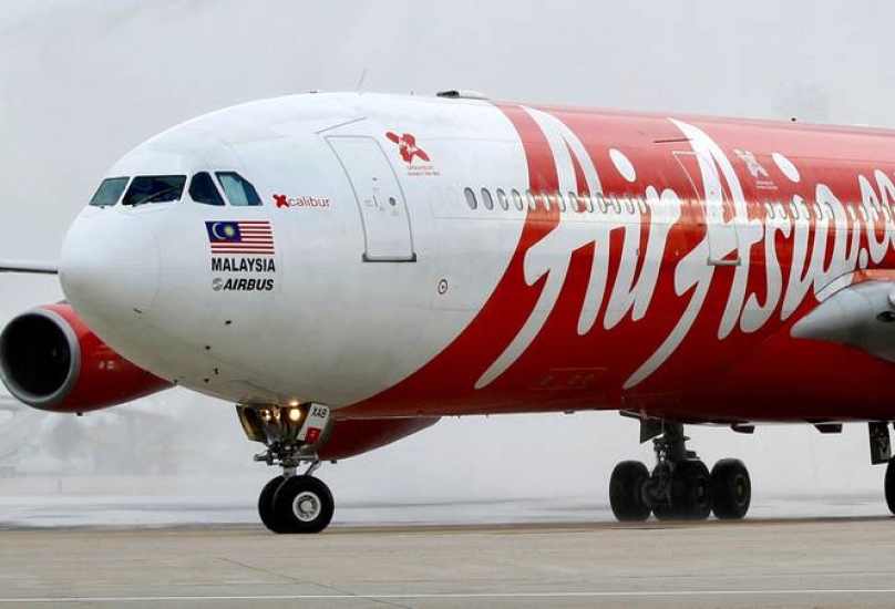 طائرة تابعة لشركة طيران آسيا الماليزية AirAsia X