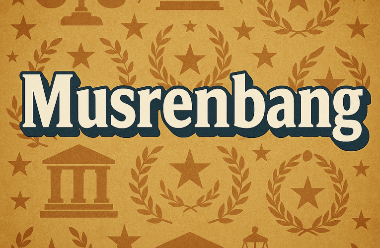 Musrenbang sebagai Pilar Perencanaan Pembangunan Daerah