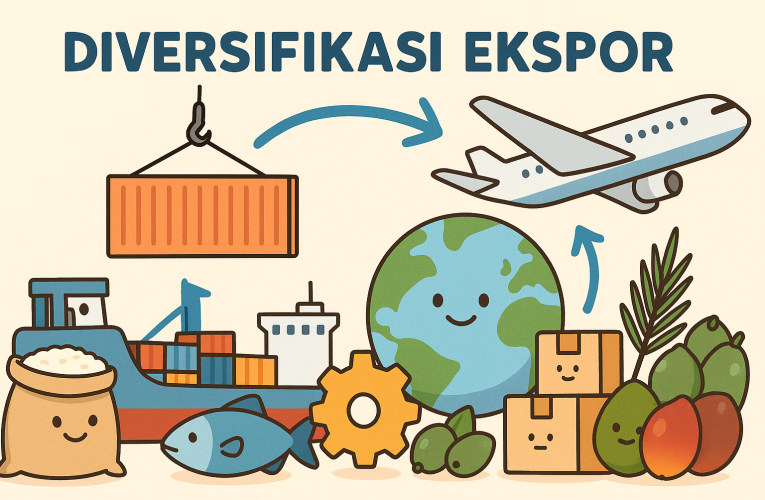 Diversifikasi Ekspor Jadi Strategi Penting untuk Stabilitas Ekonomi