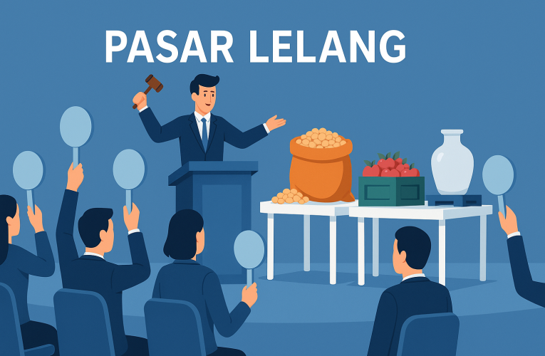 Pasar Lelang mekanisme ekonomi transparan dan efisien