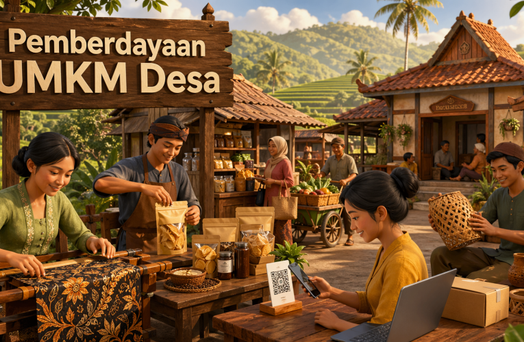 Pemberdayaan UMKM Desa: Strategi Tumbuhkan Ekonomi dari Akar Rumput