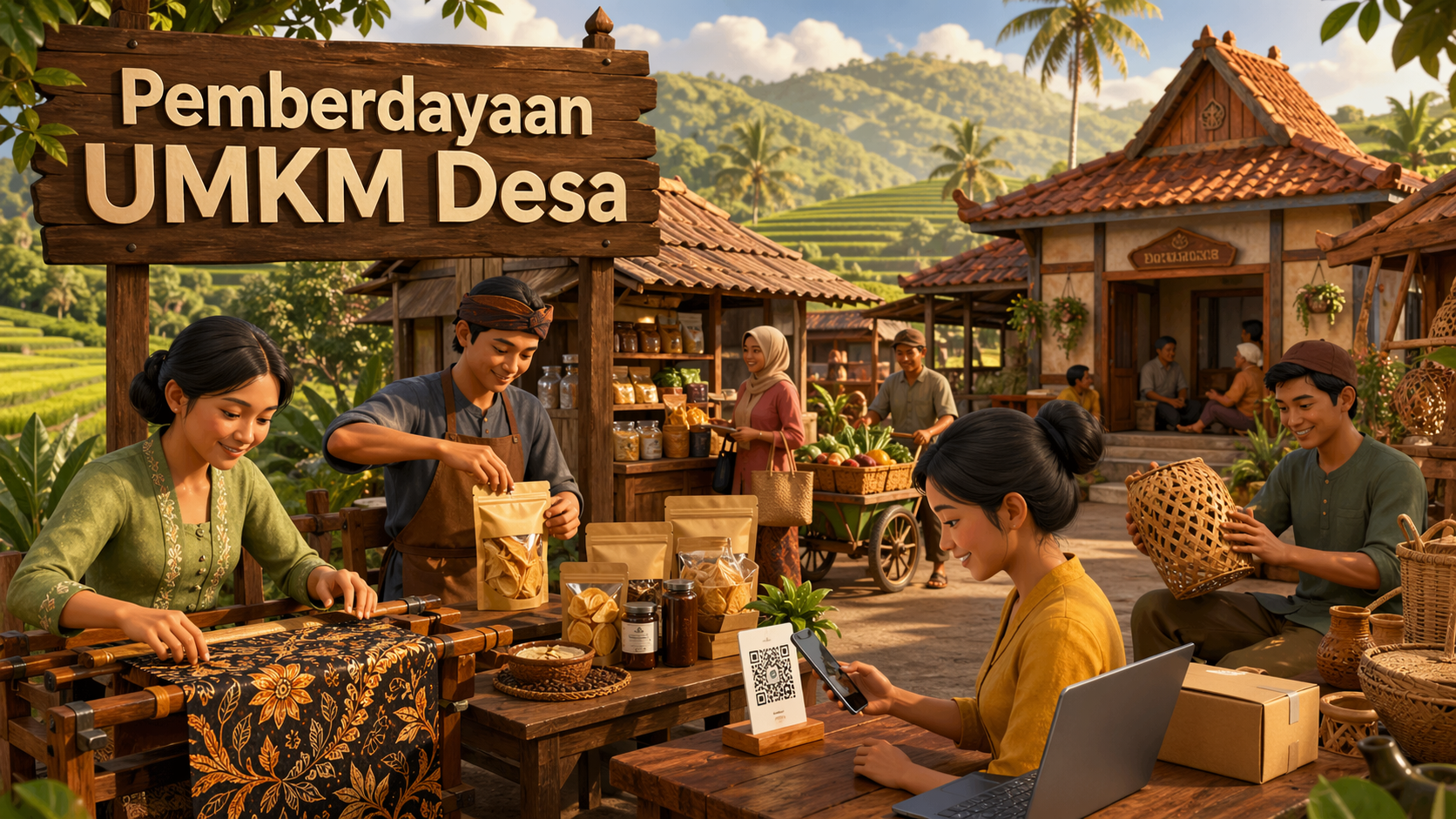 Pemberdayaan UMKM Desa