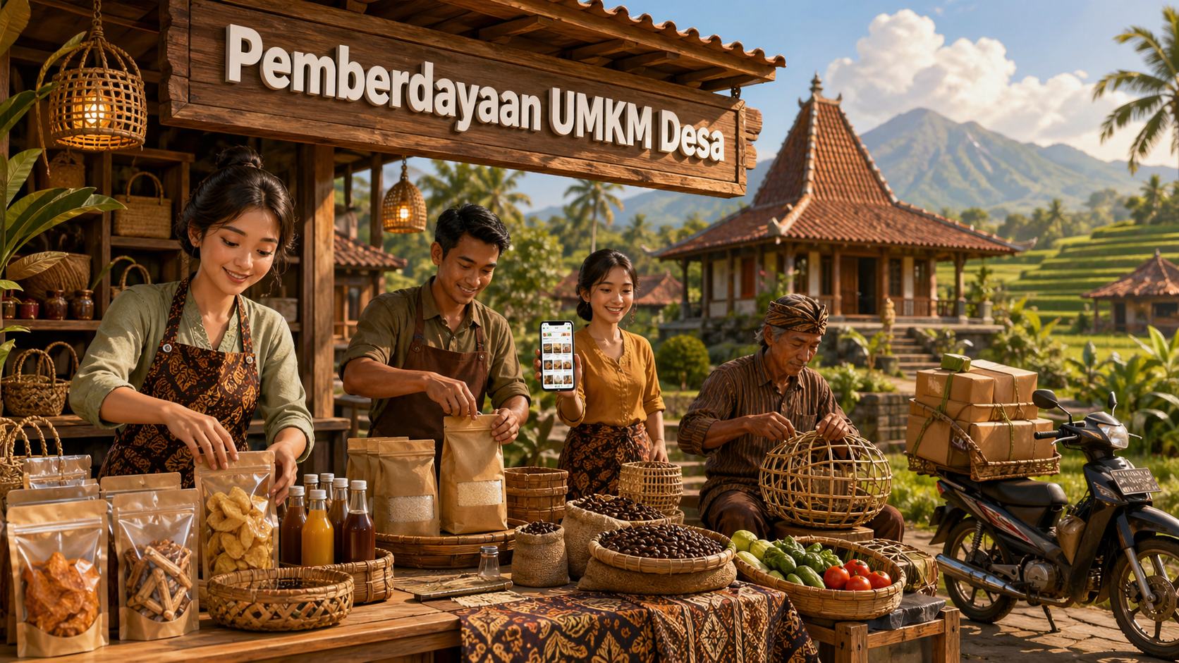 Pemberdayaan UMKM Desa