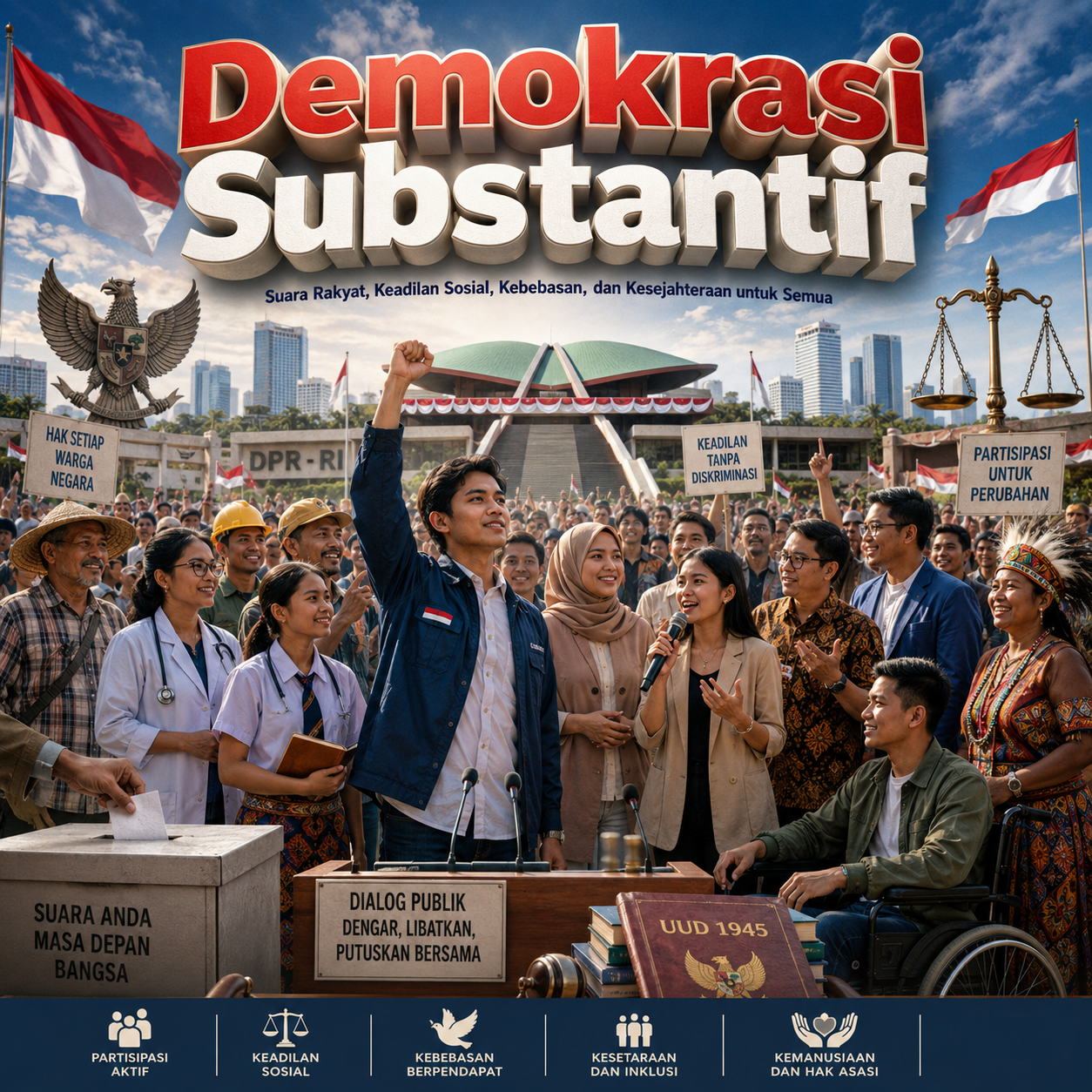 Demokrasi Substantif