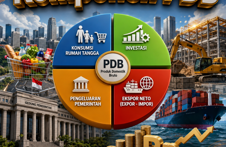 Komponen PDB: Pilar Utama yang Membentuk Kinerja Ekonomi Nasional