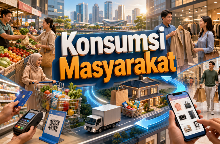 Konsumsi Masyarakat sebagai Penggerak Utama Pertumbuhan Ekonomi