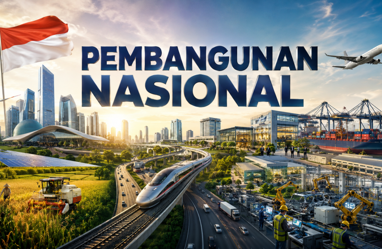 Pembangunan Nasional sebagai Fondasi Kemajuan Ekonomi dan Kesejahteraan Masyarakat