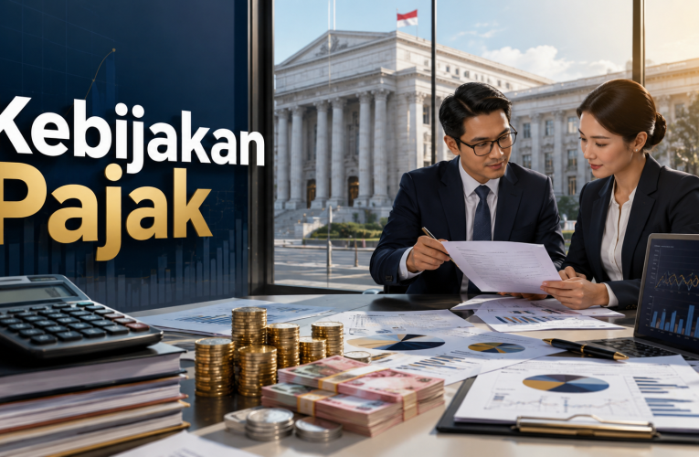 Kebijakan Pajak: Instrumen Strategis untuk Mendorong Pertumbuhan Ekonomi dan Penerimaan Negara