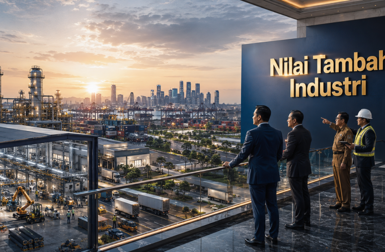 Nilai Tambah Industri: Mengapa Hilirisasi Menjadi Strategi Penting dalam Kebijakan Pemerintah?