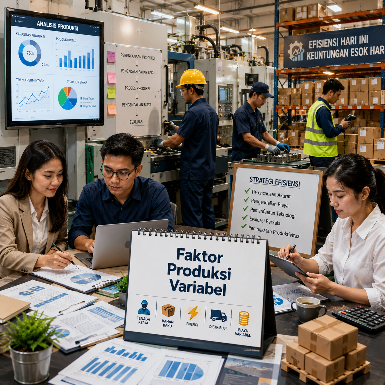 Faktor Produksi Variabel