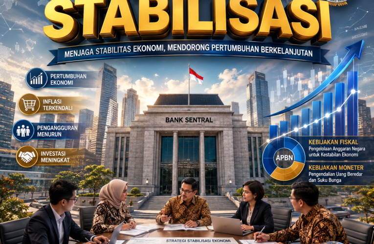 Kebijakan Stabilisasi: Pilar Penting Menjaga Keseimbangan Ekonomi Nasional