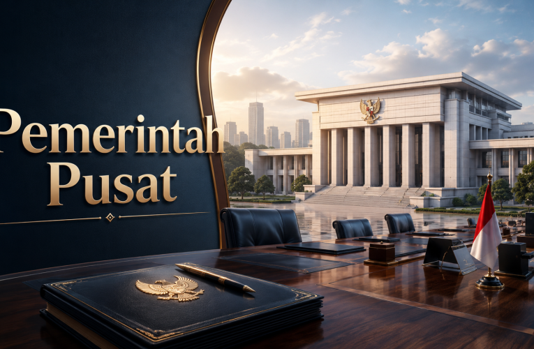 Pemerintah Pusat Menentukan Arah Kebijakan dan Menjaga Kesatuan Pemerintahan Indonesia
