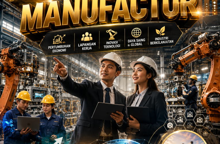 Investasi Manufactur sebagai Penggerak Pertumbuhan Ekonomi
